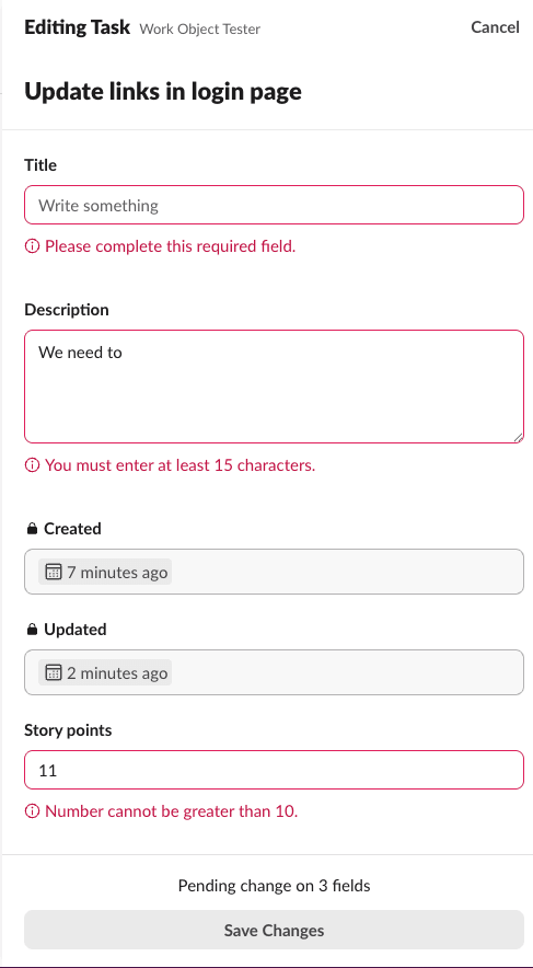 Client-side errors